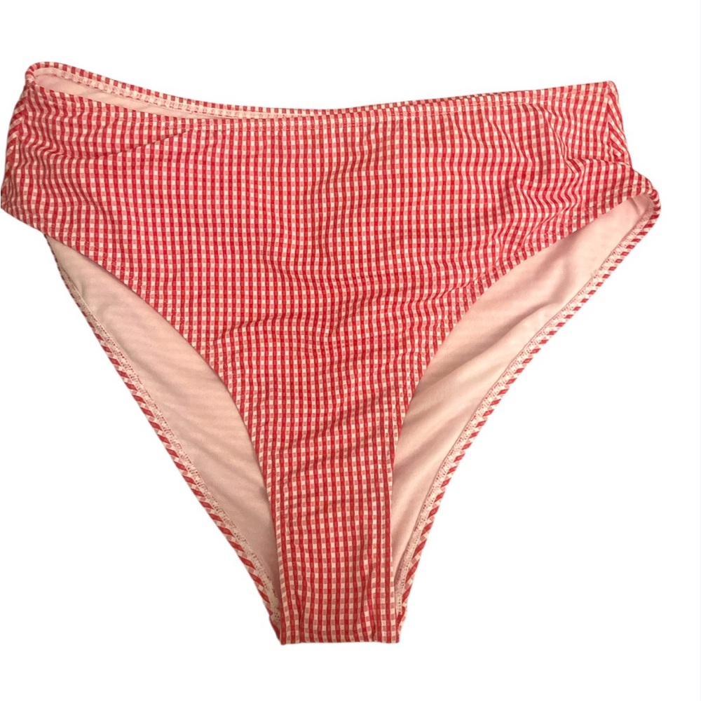 ❤️❤️No Boundaries Red and White Bikini Bottom - Picture 5 of 10